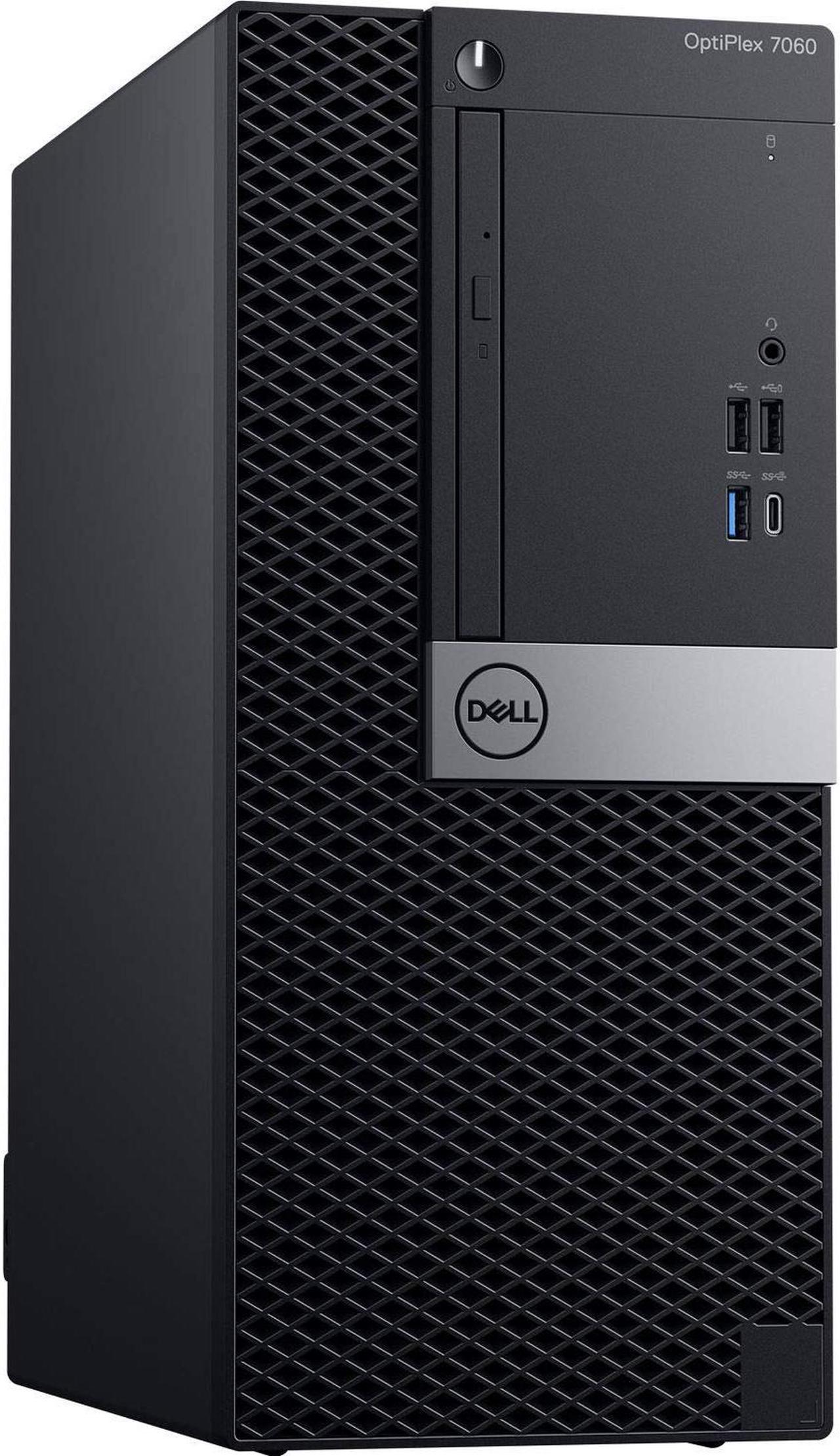 DELL Business Desktop OptiPlex 7060-T Intel Core i5-8500 16GB DDR4 256 GB SSD Intel UHD Graphics 630 Windows 10 Pro 64-bit