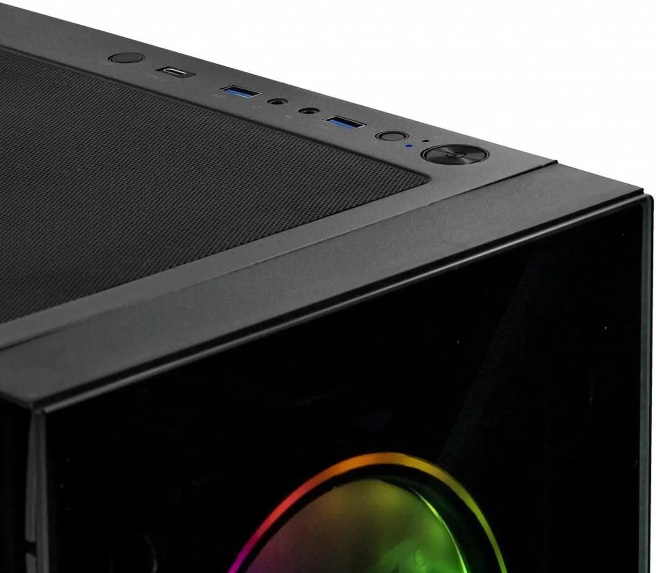 Alt view image 7 of 9 - Yeyian Gaming Desktop YPI-YA27F0B-4701N Intel Core i7-12700F 16GB DDR4 1TB PCIe SSD GeForce RTX 4070 Windows 11 Home 64-bit