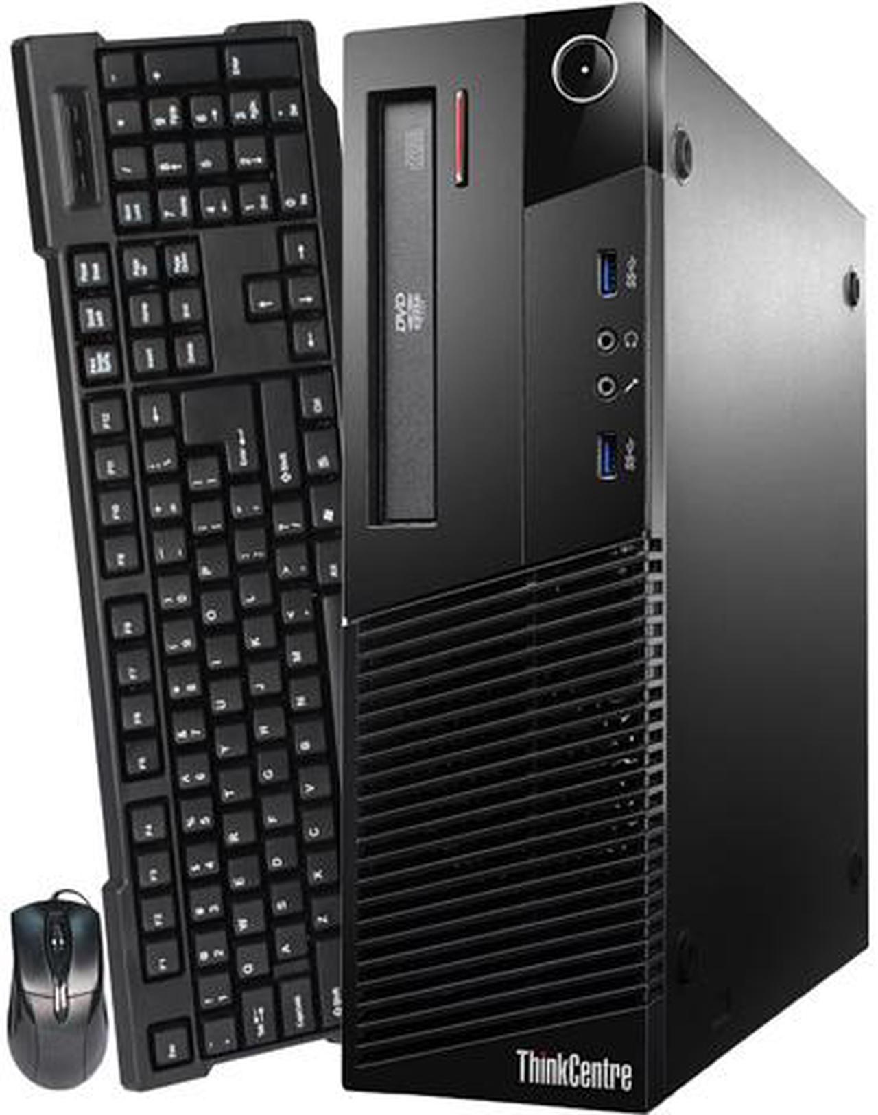 Lenovo Desktop Computer ThinkCentre M83 Intel Core i5-4570 8GB DDR3 120 GB SSD Windows 10 Pro