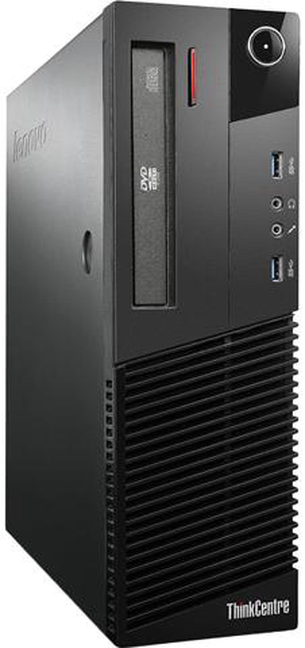 Lenovo Grade A ThinkCentre M93P SFF, Intel Core i5-4570 3.20 GHz up to 3.60 GHz, 8 GB DDR3, 240 GB SSD + 500 GB HDD, DVD-ROM, USB WIFI Adapter, Windows 10 Pro 64-bit