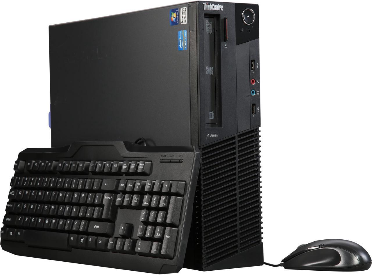 Lenovo Grade B Desktop Computer M91 3.10GHz 2 GB 250GB HDD Windows 10 Home