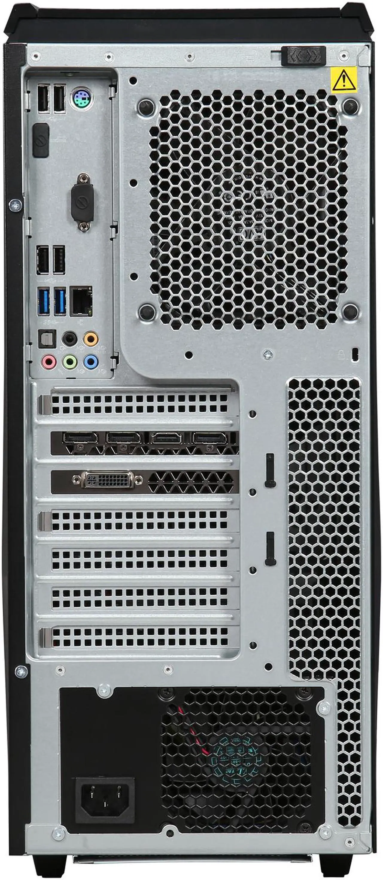 Alt view image 6 of 10 - Lenovo Desktop Computer IdeaCentre Y700-34ISH (90DG000AUS) Intel Core i7 6th Gen 6700 (3.4 GHz) 16 GB DDR4 1 TB SSHD 120 GB SSD NVIDIA GeForce GTX 970 Windows 10 Home 64-Bit