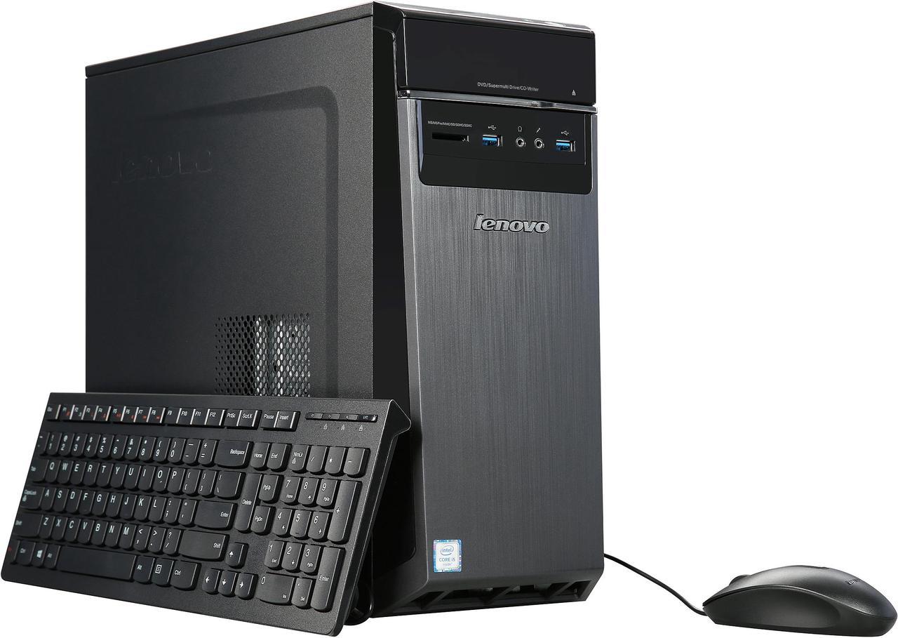 Lenovo Desktop Computer IdeaCentre 300-20ish Intel Core i5-6400 8GB DDR4 256 GB SSD Intel HD Graphics 530 Windows 10 Home