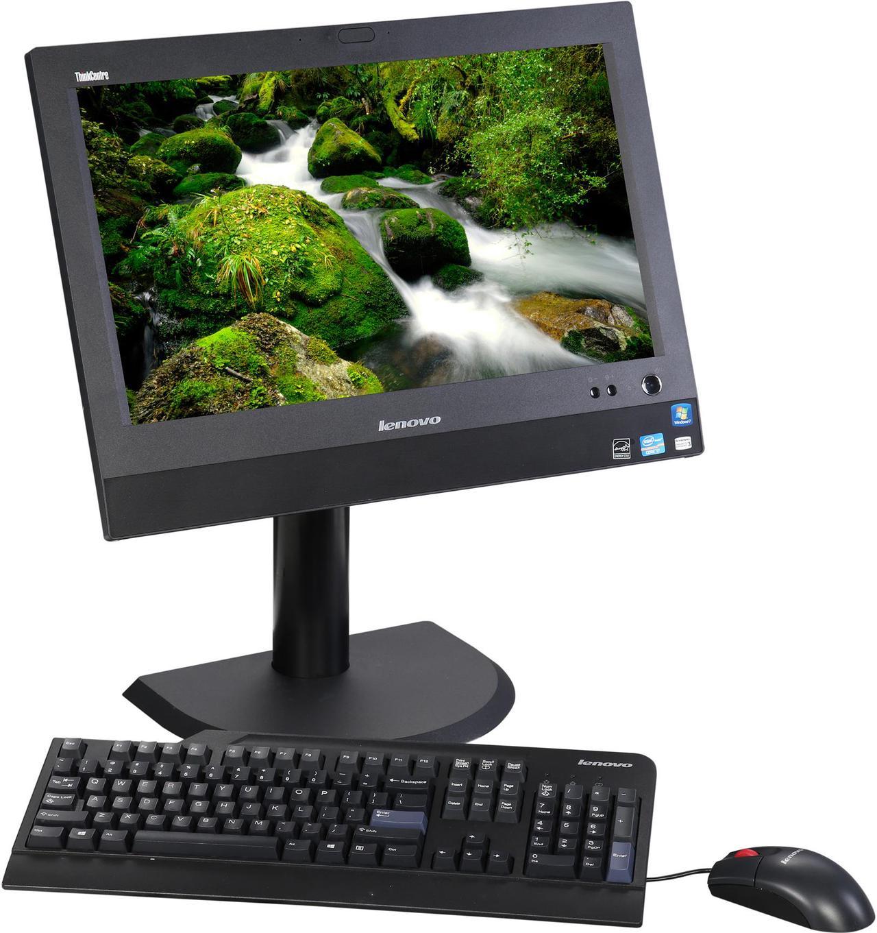 Lenovo Thinkcentre M72z All-in-One PC Intel Core i7 3770s (3.10 GHz) 4 GB 250 GB HDD 20" Windows 7 Home Premium - Grade A