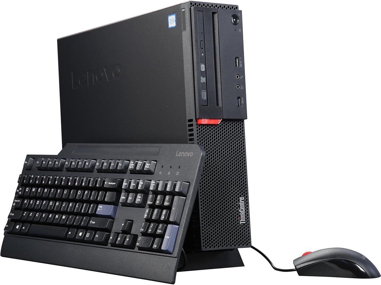 Lenovo Desktop Computer ThinkCentre M700 (10GT002SUS) Intel Core i5 6th Gen 6400 (2.7 GHz) 8 GB DDR4 1 TB HDD Intel HD Graphics 530 Windows 7 Professional 64-Bit / Windows 10 Pro Downgrade