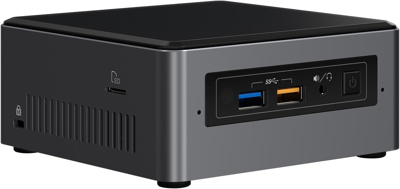 Intel NUC Mini PC NUC7i3BNHXF Intel Core i3-7100U 4GB DDR4 1TB HDD 16 GB Optane Memory Intel HD Graphics 620 Windows 10 Home 64-Bit