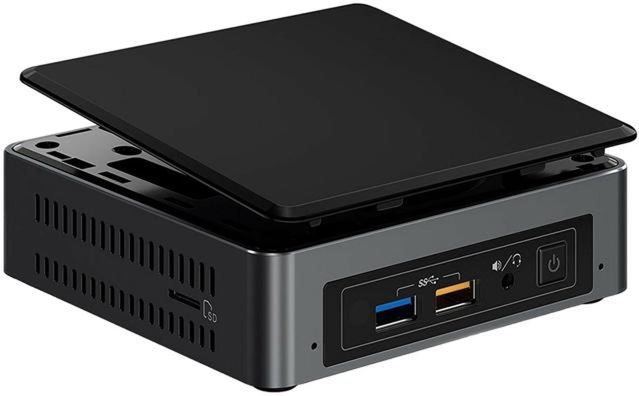 Main image of Intel Desktop Computer NUC 8 BXNUC8i5INHJA1 Intel Core i5 8th Gen 8265U (1.60 GHz) 8 GB LPDDR3 1 TB HDD 16 GB Optane Memory AMD Radeon 540X Windows 10 Home 64-bit