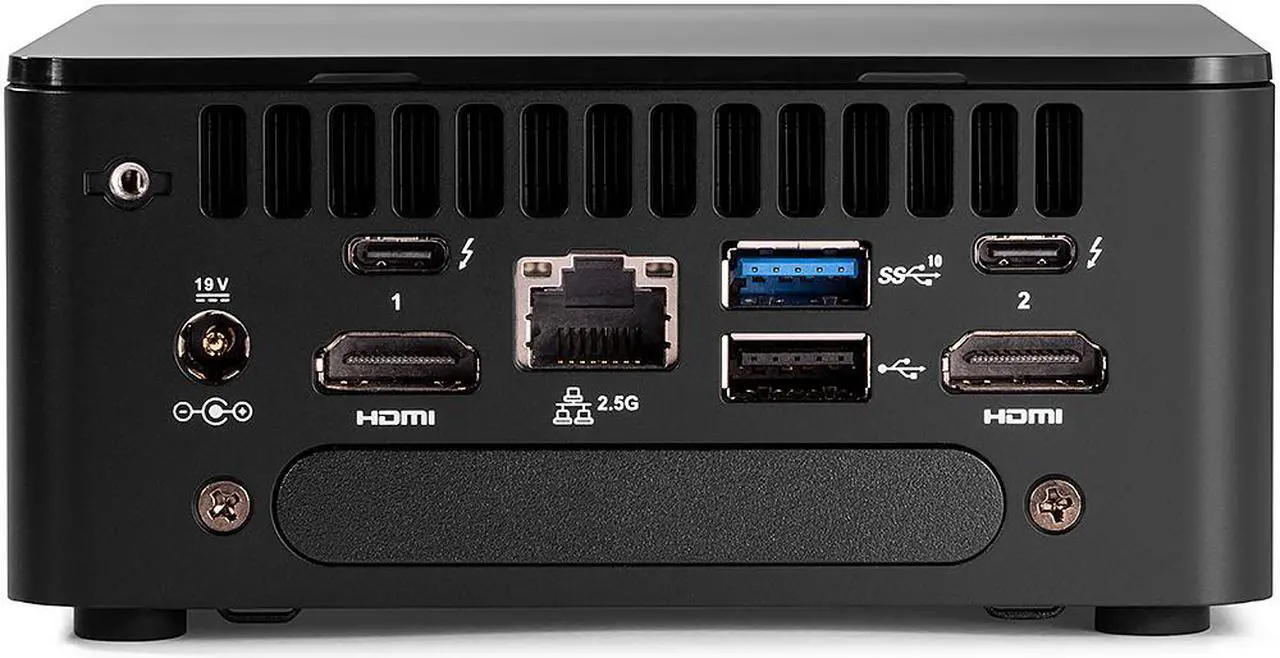Alt view image 2 of 5 - Intel NUC 12 Pro Mini PC for Zoom Rooms RNUC12WSHi50UD1 Intel Core i5 12th Gen 1240P (1.70GHz) 16 GB RAM 256 GB SSD Intel Iris Xe Graphics Windows 10 IoT Enterprise LTSC