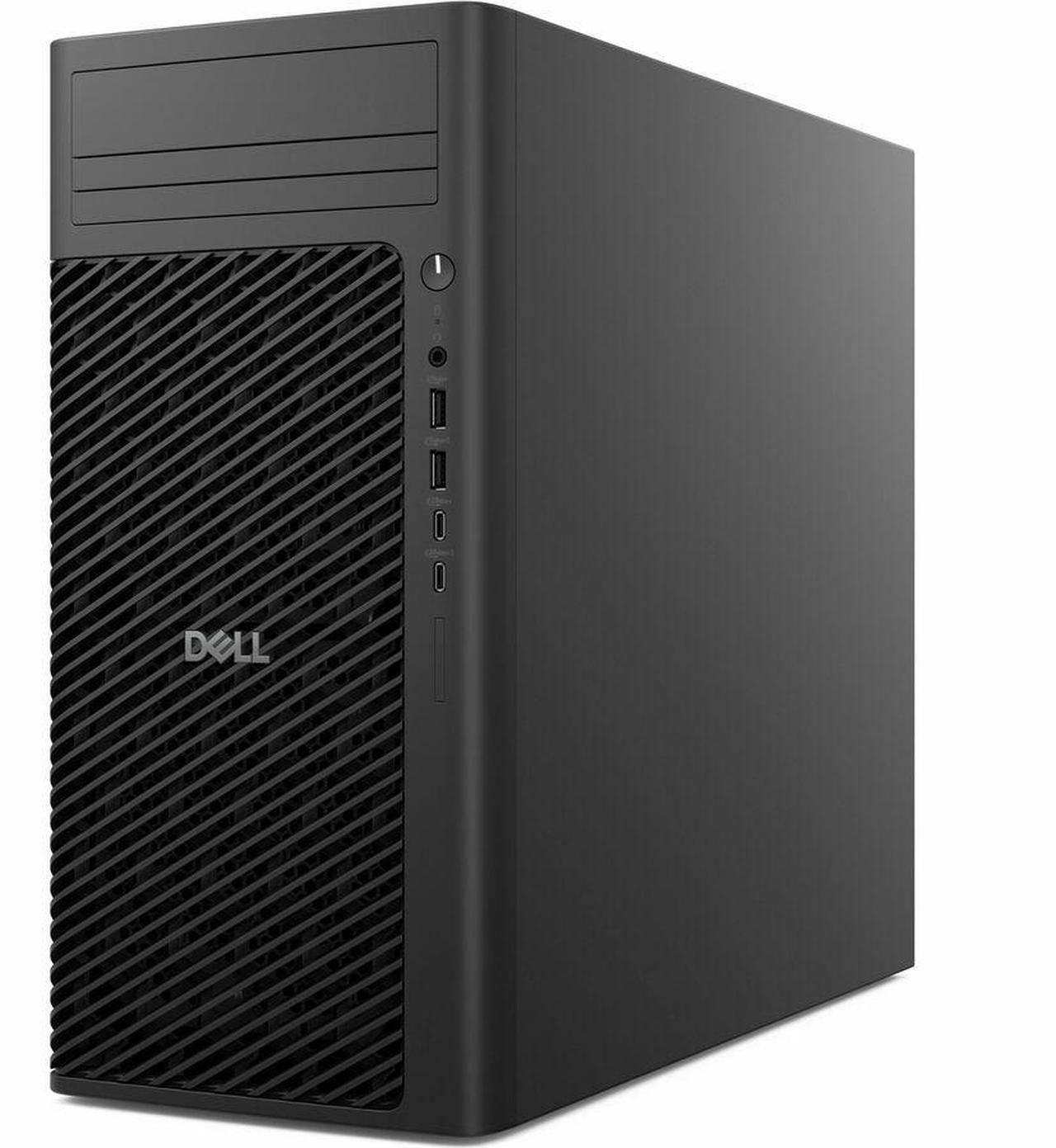 Alt view image 3 of 4 - Dell Pro Max FCT2250 Desktop Tower - Intel Core Ultra 7 265 - vPro Technology - 16 GB - 512 GB SSD - Windows 11 Pro - NVIDIA A1000 8 GB GDDR6 - DVD-Writer - IEEE 802.11be - 500W 56TMK