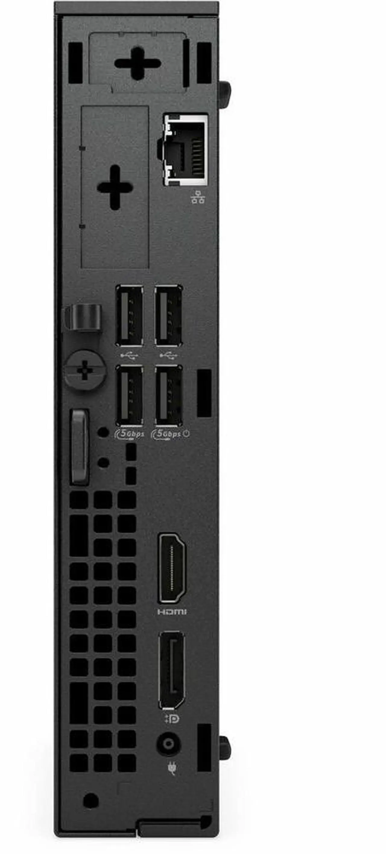 Alt view image 3 of 6 - Dell Pro Micro QCM1255 Desktop - AMD Ryzen - 8GB - 256GB SSD - Micro PC - Intel Chip - Windows 11 Pro - AMD Radeon 740M Graphics - IEEE 802.11ax - 90W H26JY