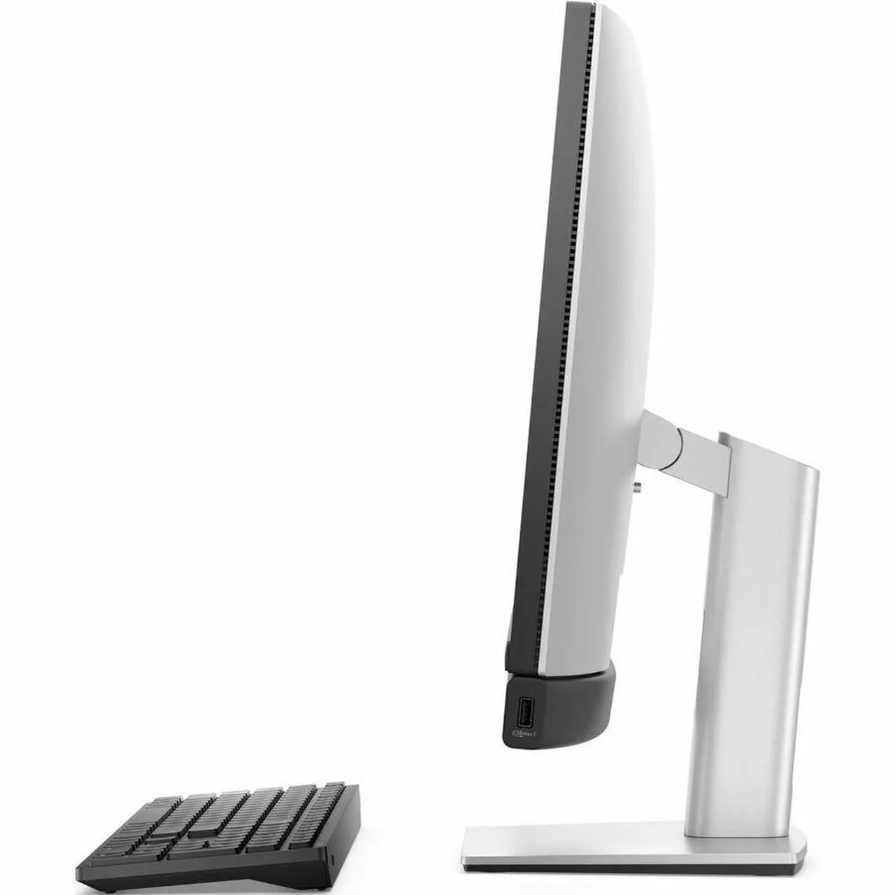 Alt view image 3 of 5 - Dell Pro 24 QB24250 23.8" Full HD Touchscreen All-in-One Desktop - Intel Core Ultra 5 245 - 16GB - 512 GB SSD - Silver - Intel Q870 Chip - Windows 11 Pro - IEEE 802.11ax - 240W X635R