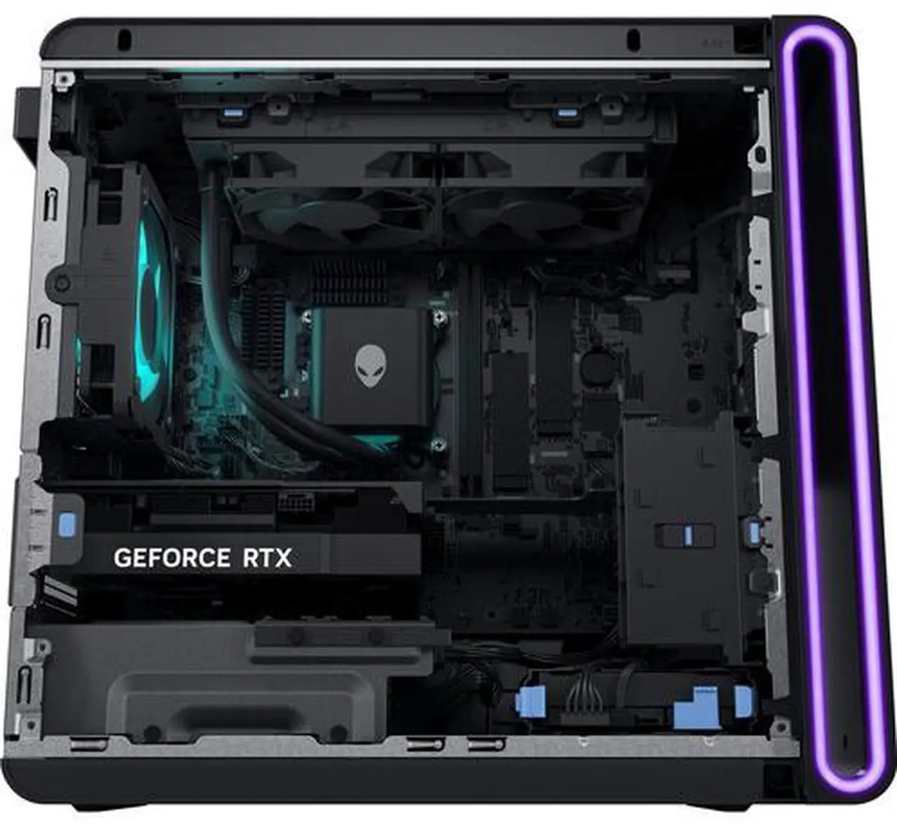 Open Box: Alienware Gaming Desktop PC Alienware Aurora Intel Core Ultra 7 265KF 32GB 1TB SSD GeForce RTX 5070 Windows 11 Home - DACT1250-7254BLK-PUS - Newegg.com - Image 11