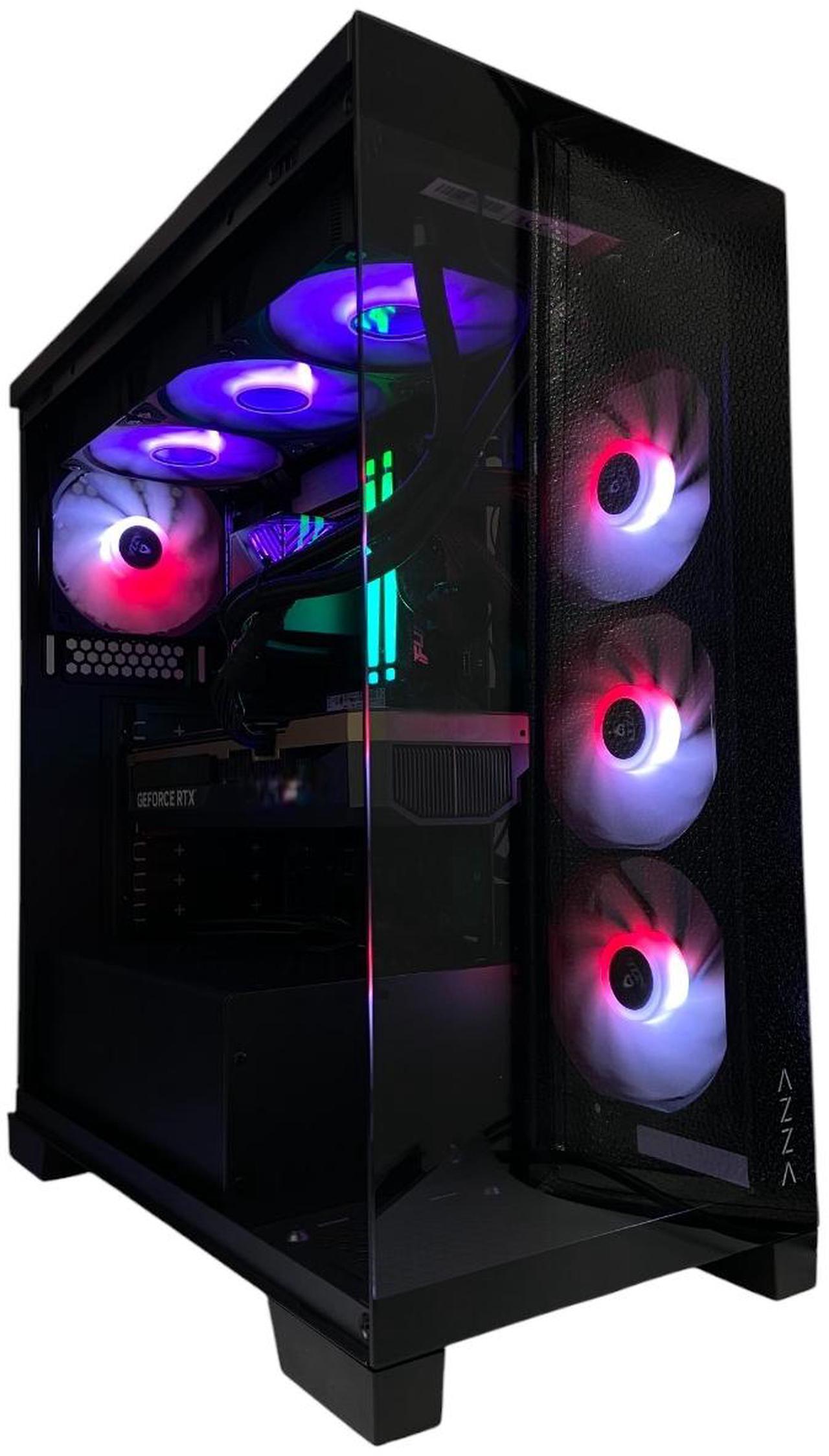Alt view image 2 of 6 - AZZA Goliath Evo Gaming PC, Intel Core i9-14900F, NVIDIA GeForce RTX 5080, 64GB DDR5 6000, 2TB SSD, Windows 11 Home