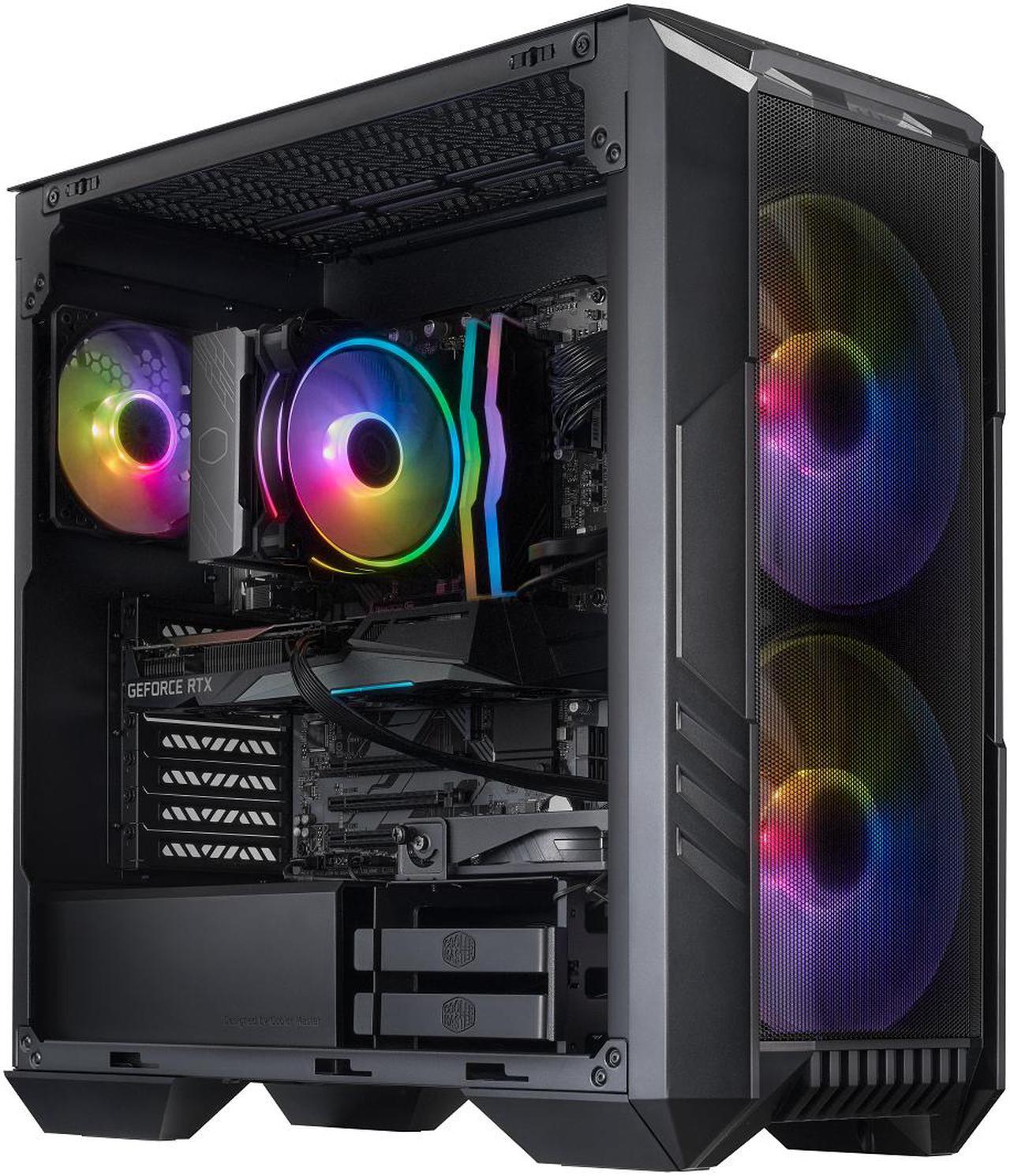 Cooler Master HAF 5 Pro - Intel i7 14700F - NVIDIA GeForce RTX 4070 Super - 32GB DDR5 6000MHz - 1TB M.2 PCIe NVMe SSD - WiFi - Windows 11 - High Performance Gaming PC Desktop