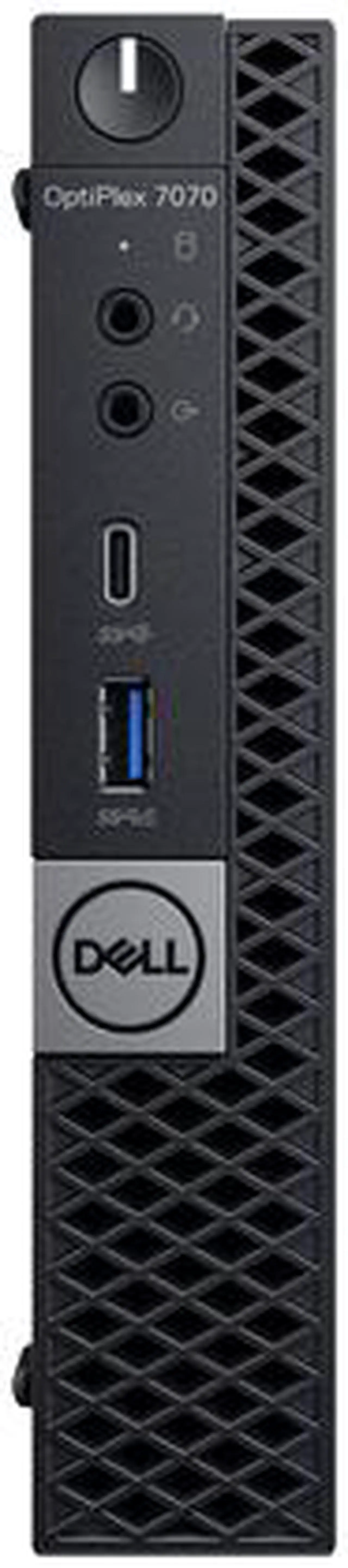 Alt view image 2 of 4 - DELL OPTIPLEX 7070 (TRX1V) - Business Desktop PC - Intel Core i5 9500T (6-Core 2.2 GHz), Intel UHD Graphics 630, 8 GB DDR4, 256 GB SSD, Intel Q370, Micro Form Factor, Windows 10 Pro 64-bit