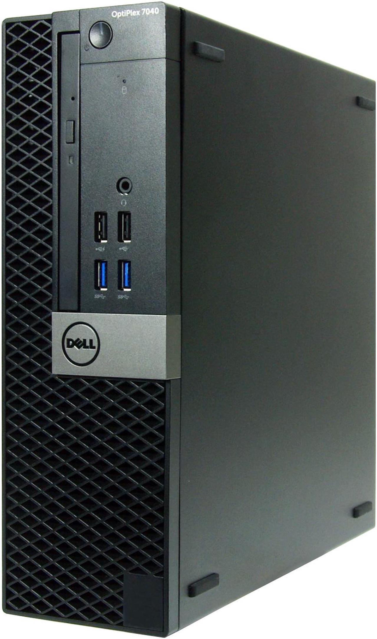 DELL Desktop Computer OptiPlex 7040-SFF Intel Core i7-6700 16 GB 480 GB SSD Intel HD Graphics 530 Windows 10 Pro