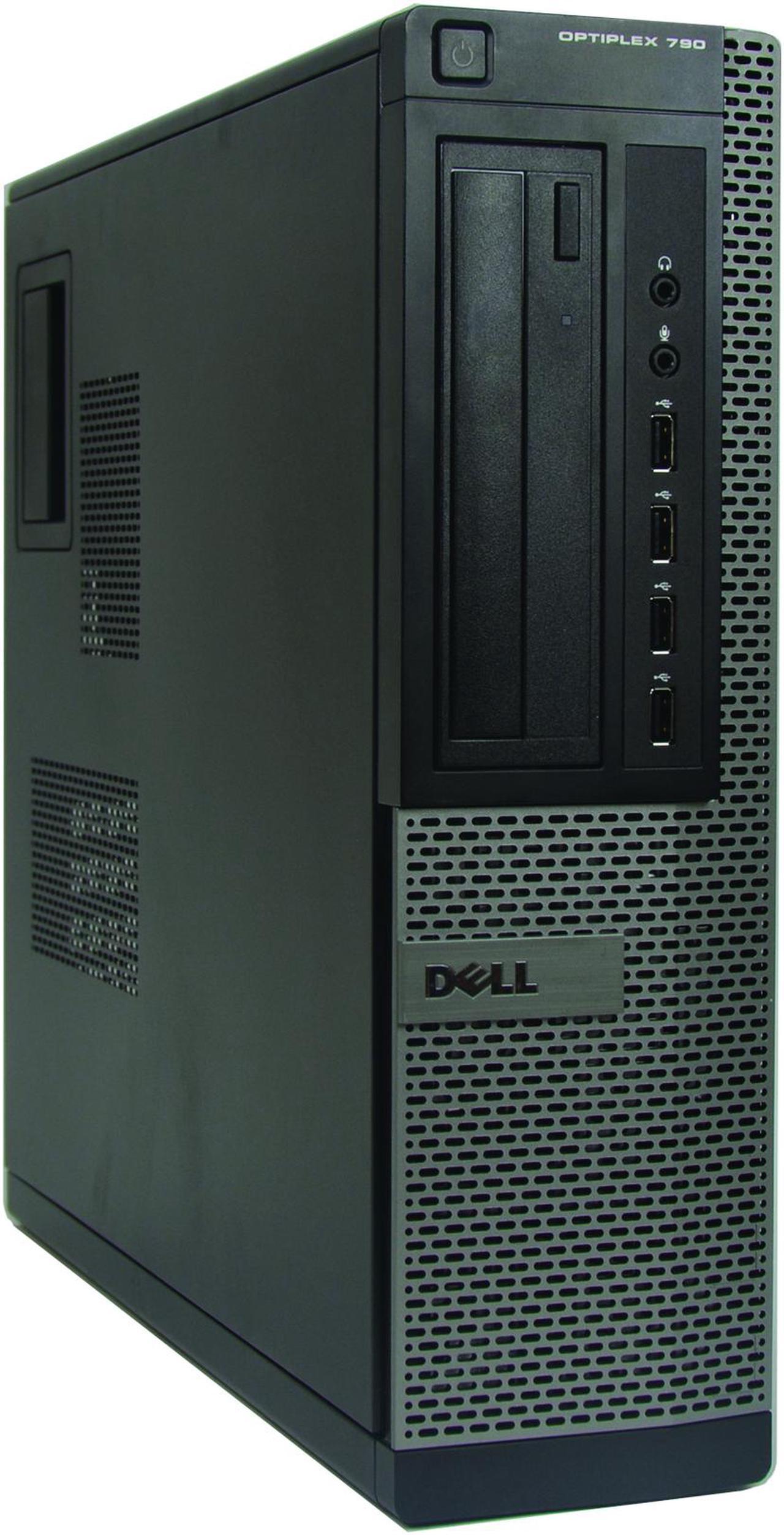 Refurbished Dell 790-Desktop Core i5-2400 3.1GHz, 8GB, 240GB SSD, DVDRW, Windows 10 Pro (64bit)