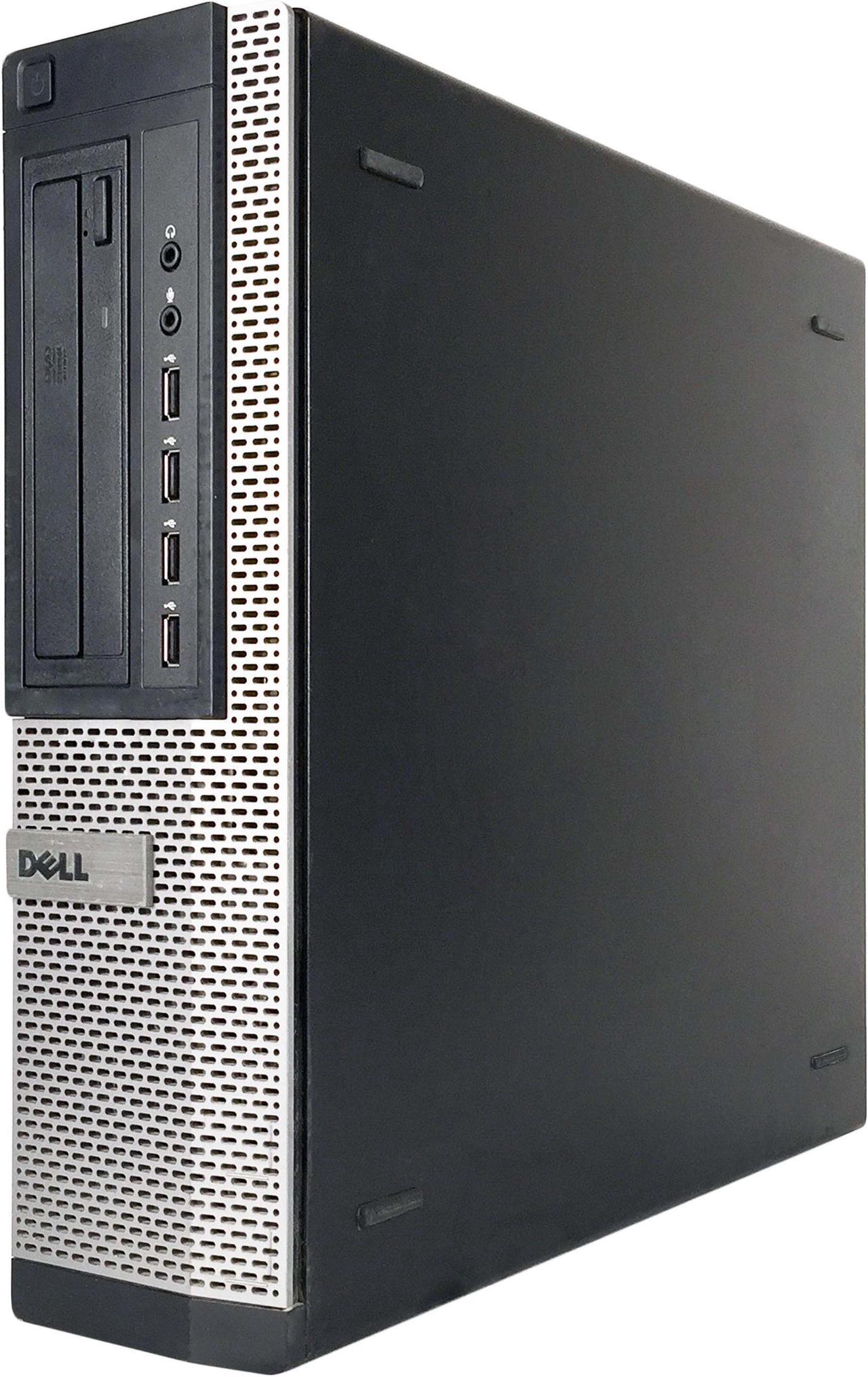 Refurbished Dell Grade A OptiPlex 790 Desktop Computer, Intel Core i5-2400 (3.10 GHz), 8 GB DDR3, 120 GB SSD, DVD, Windows 10 Home 64-bit