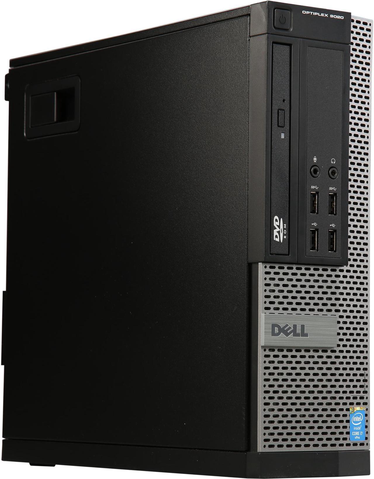 DELL Grade A Desktop Computer OptiPlex 9020 Intel Core i7-4790 8GB DDR3 500GB HDD Intel HD Graphics 4600 Windows 10 Pro