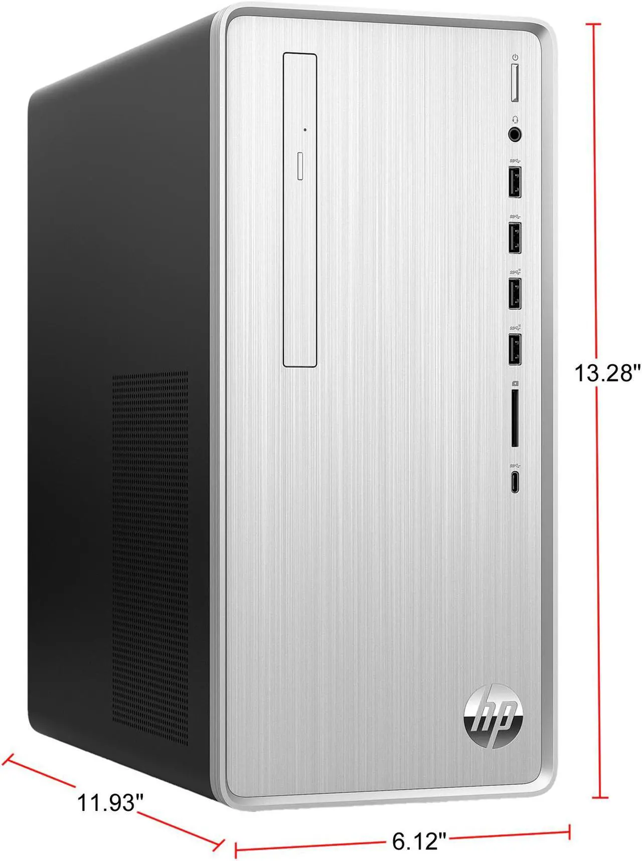 Alt view image 5 of 5 - HP Desktop Computer Pavilion TP01-0050 Intel Core i5-9400 12GB DDR4 1TB HDD 256GB SSD Intel UHD Graphics 630 Windows 10 Home 64-bit