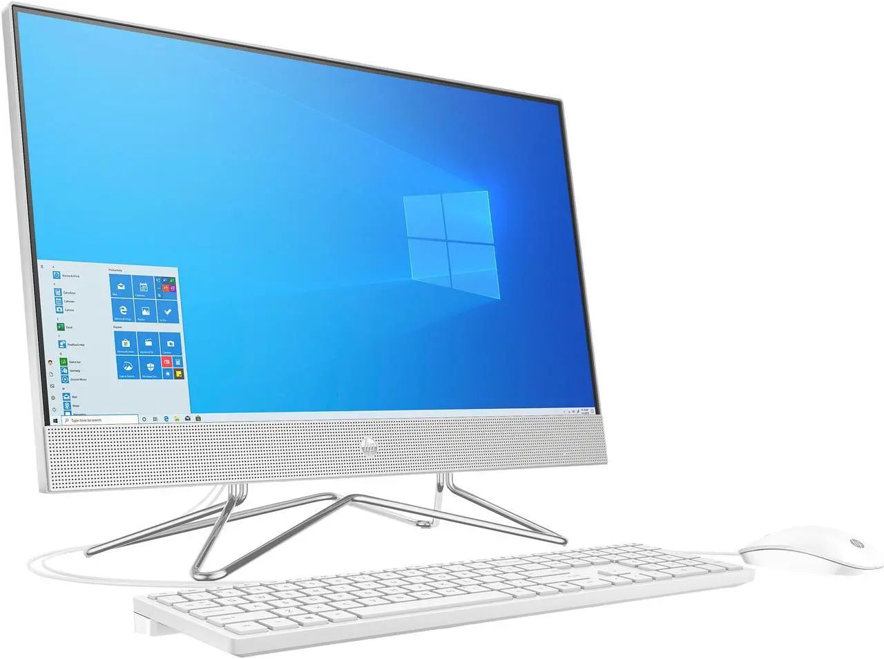Alt view image 2 of 7 - HP 24-DP0160 - 23.8" Touchscreen - Ryzen 5 4500U - 12 GB DDR4 - 512 GB SSD - Windows 10 Home - All-in-One