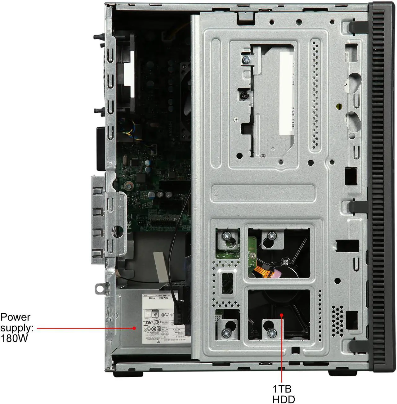 Alt view image 7 of 9 - Lenovo Desktop Computer IdeaCentre 510A-15ARR 90J0000PUS AMD Ryzen 3 2200G 8GB DDR4 1TB HDD AMD Radeon Vega 8 Windows 10 Home 64-bit