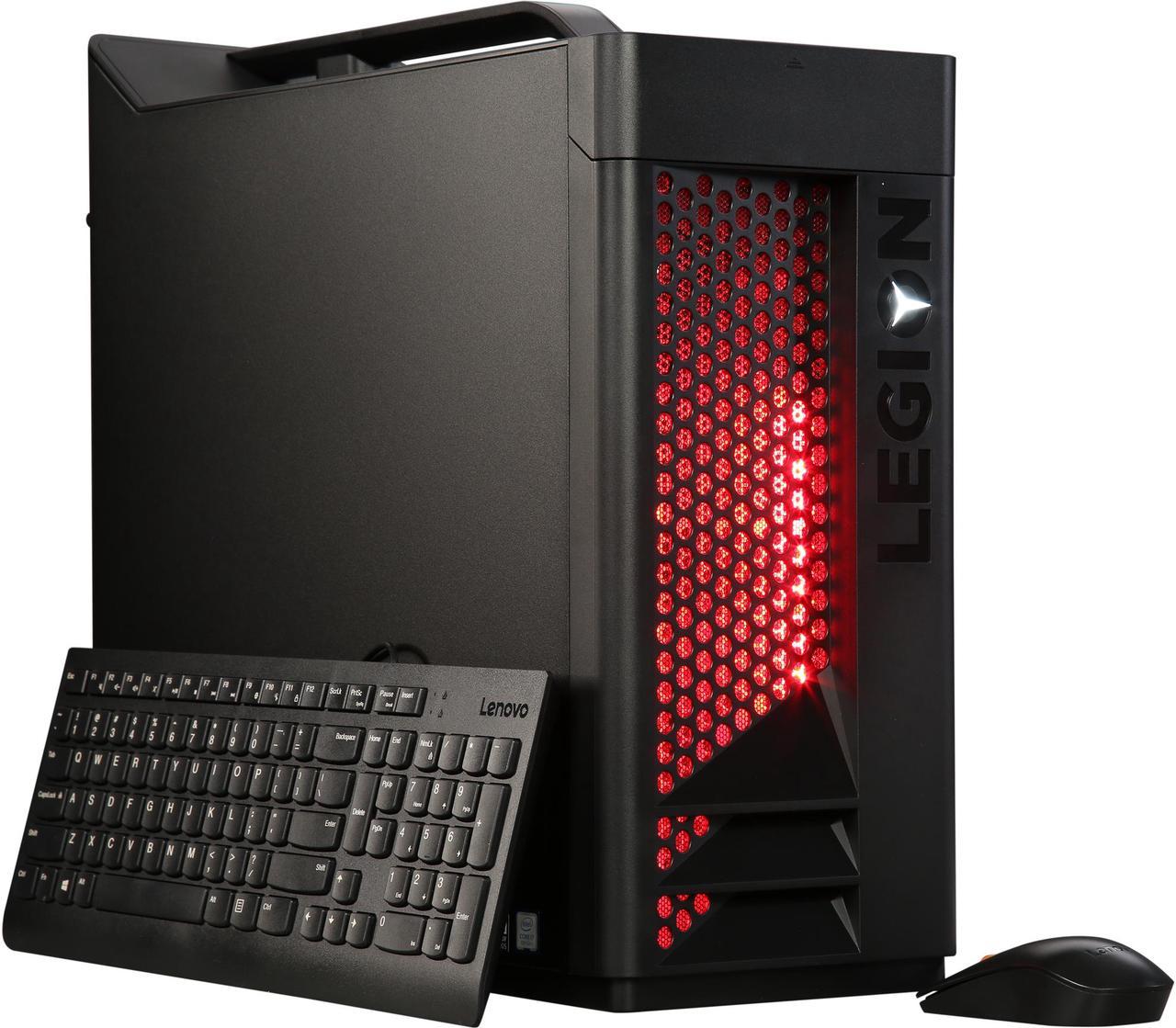 Lenovo Gaming Desktop Legion T530-28ICB 90JL007SUS Intel Core i7-8700 8GB DDR4 1TB HDD 128 GB SSD GeForce GTX 1050 Ti Windows 10 Home 64-bit