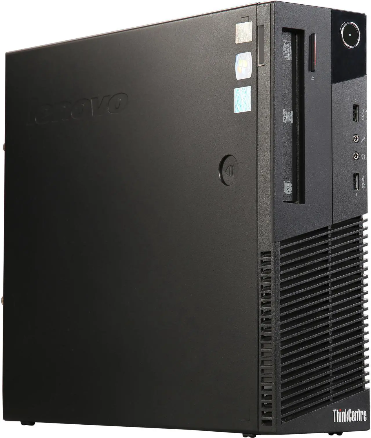 Main image of Lenovo Grade A Desktop Computer ThinkCentre M93P Intel Core i5-4570 16GB DDR3 240GB SSD Intel HD Graphics 4600 Windows 10 Pro 64-bit