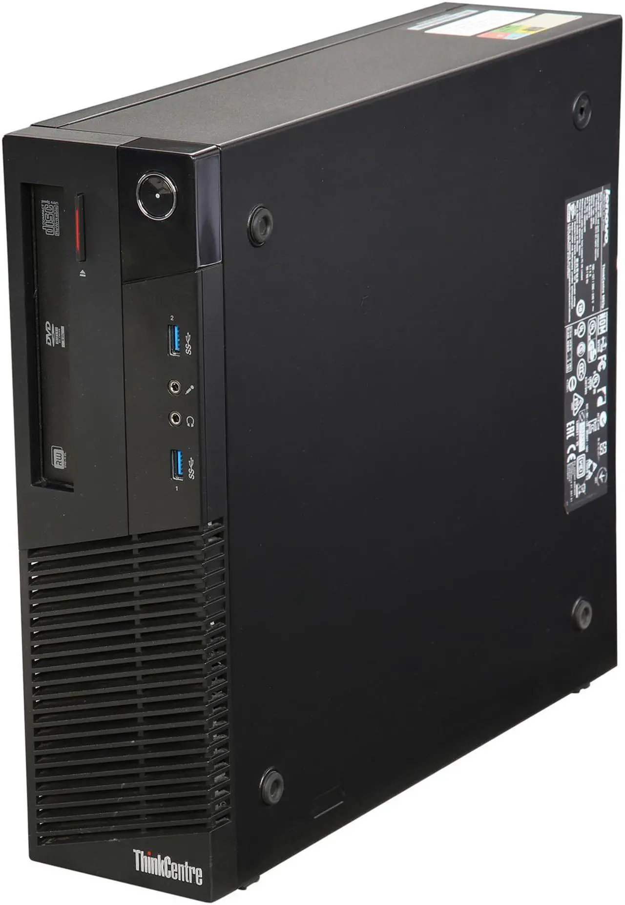 Alt view image 4 of 7 - Lenovo Grade A Desktop Computer ThinkCentre M93P Intel Core i5-4570 16GB DDR3 240GB SSD Intel HD Graphics 4600 Windows 10 Pro 64-bit