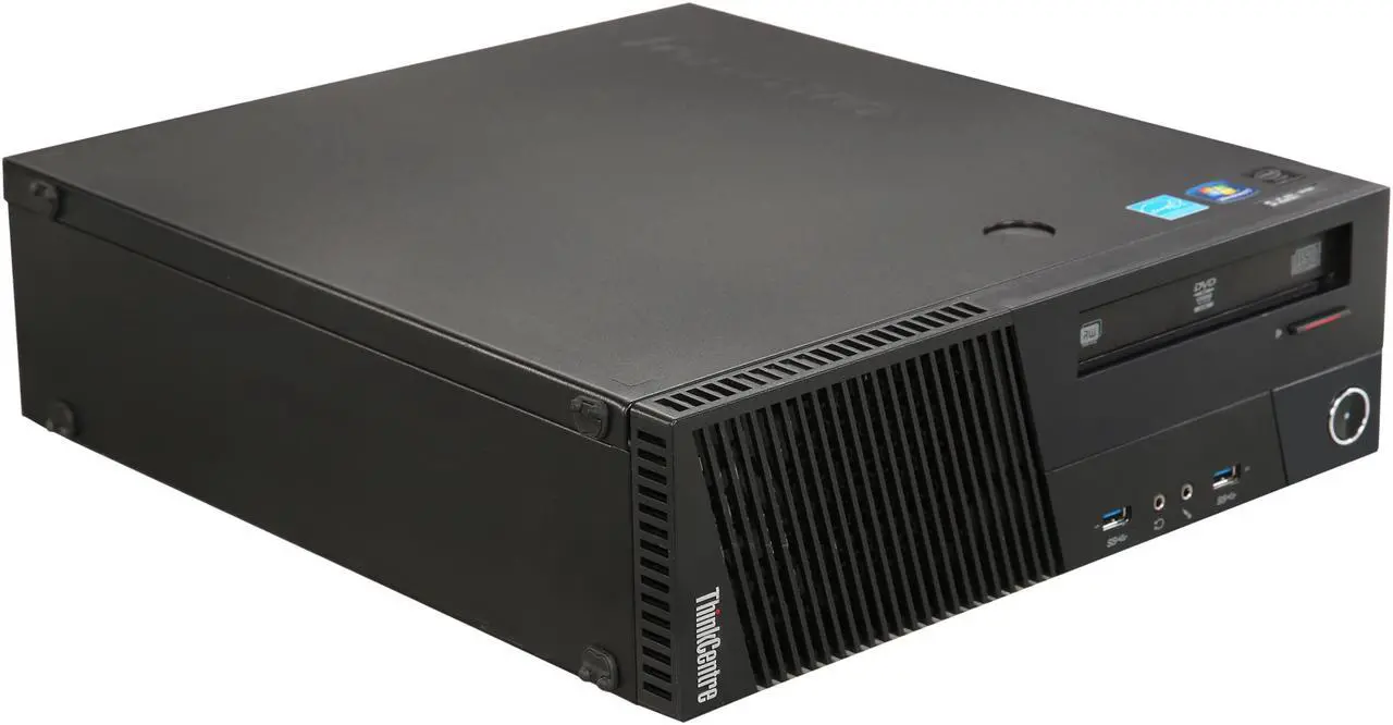 Alt view image 6 of 7 - Lenovo Grade A Desktop Computer ThinkCentre M93P Intel Core i5-4570 16GB DDR3 240GB SSD Intel HD Graphics 4600 Windows 10 Pro 64-bit