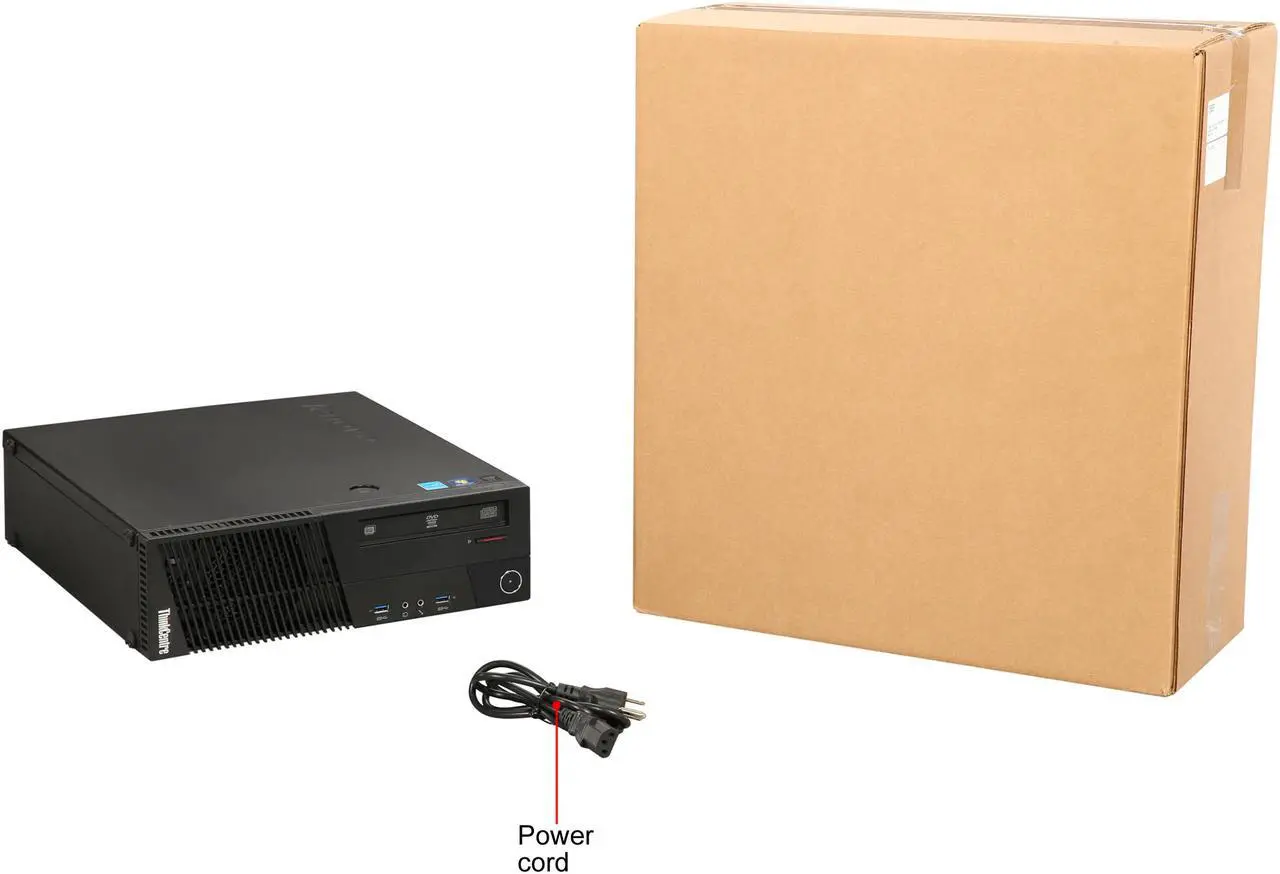 Alt view image 8 of 7 - Lenovo Grade A Desktop Computer ThinkCentre M93P Intel Core i5-4570 16GB DDR3 240GB SSD Intel HD Graphics 4600 Windows 10 Pro 64-bit