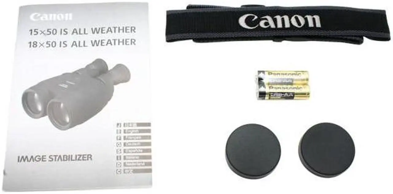 Alt view image 7 of 9 - Canon 15 x 50 IS All Weather Binoculars