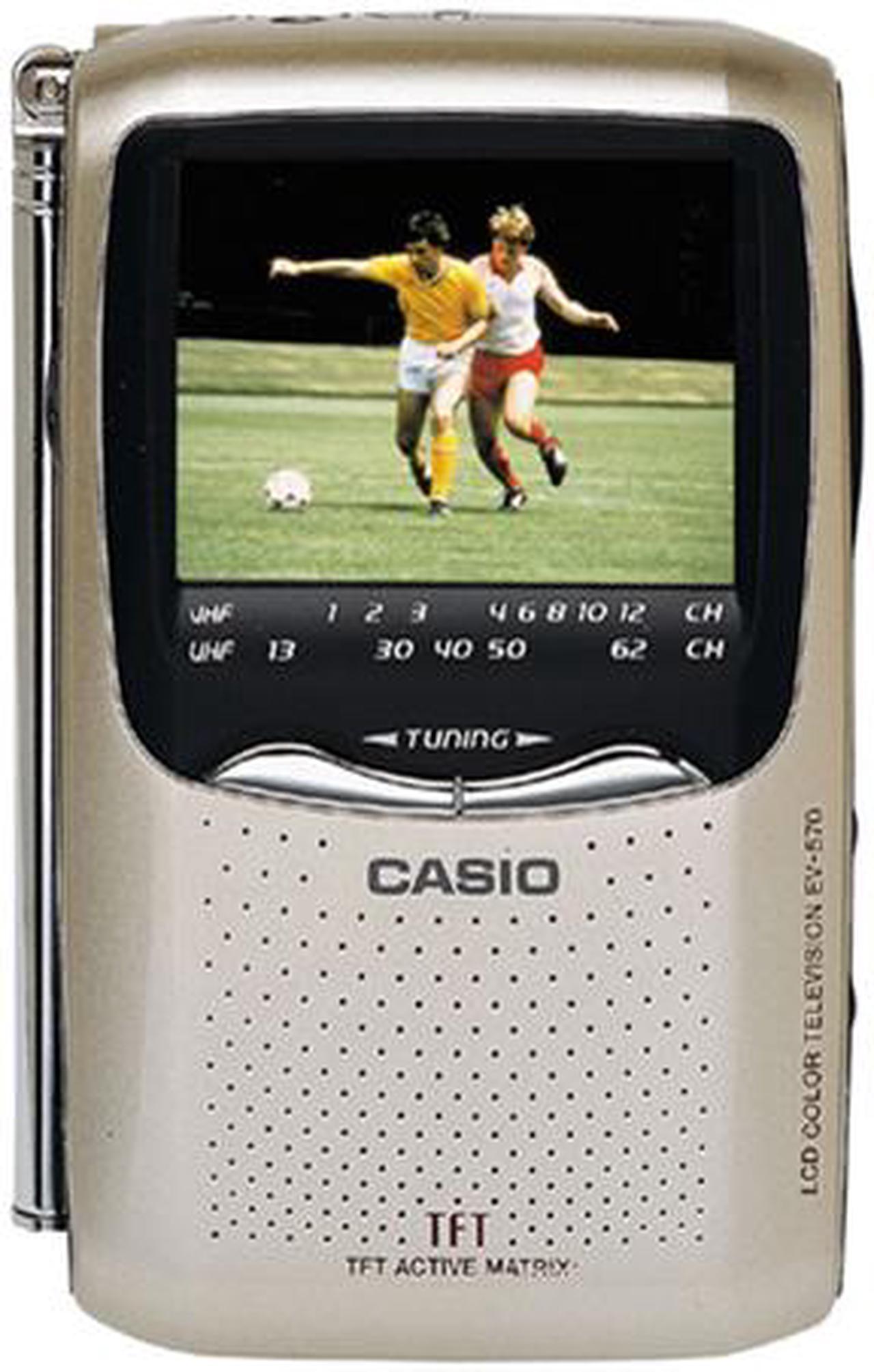 Main image of CASIO EV-570 2.5" LCD Handheld Color TV