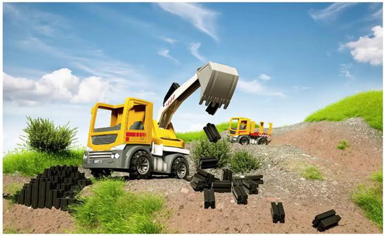 Alt view image 2 of 2 - Fischertechnik JUNIOR Easy Starter Trucks Construction Set and Educational Toy - Intro to Engineering and STEM Learning