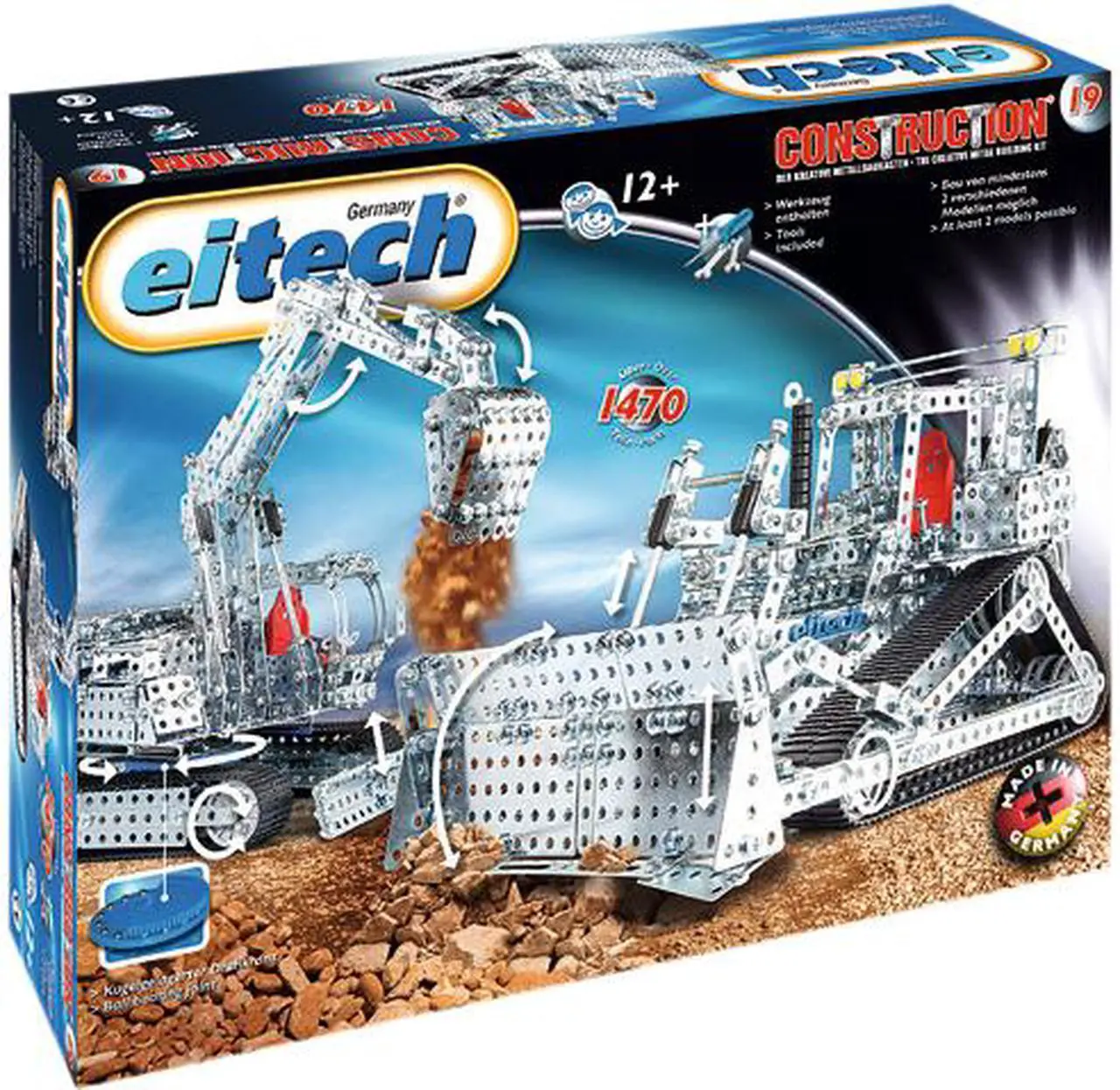 Main image of Eitech 10019-C19 Mega Set Bulldozer/Digger