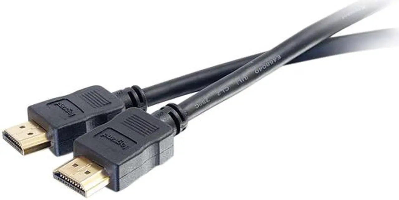 Alt view image 2 of 3 - C2G 50181 Premium 4K High Speed HDMI Cable with Ethernet, 4K 60Hz, Black (3 Feet, 0.91 Meters)