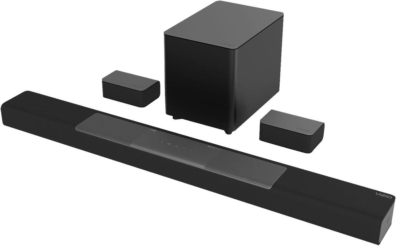 Alt view image 2 of 11 - VIZIO M512a-H6 M-Series 5.1.2 Home Theater Sound Bar with Dolby Atmos® and DTS:X