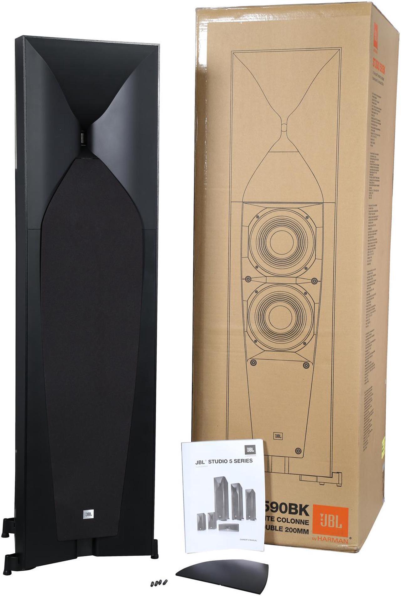 Alt view image 5 of 5 - JBL Studio 590 Dual 8" Floorstanding Loudspeaker with High-Frequency Single