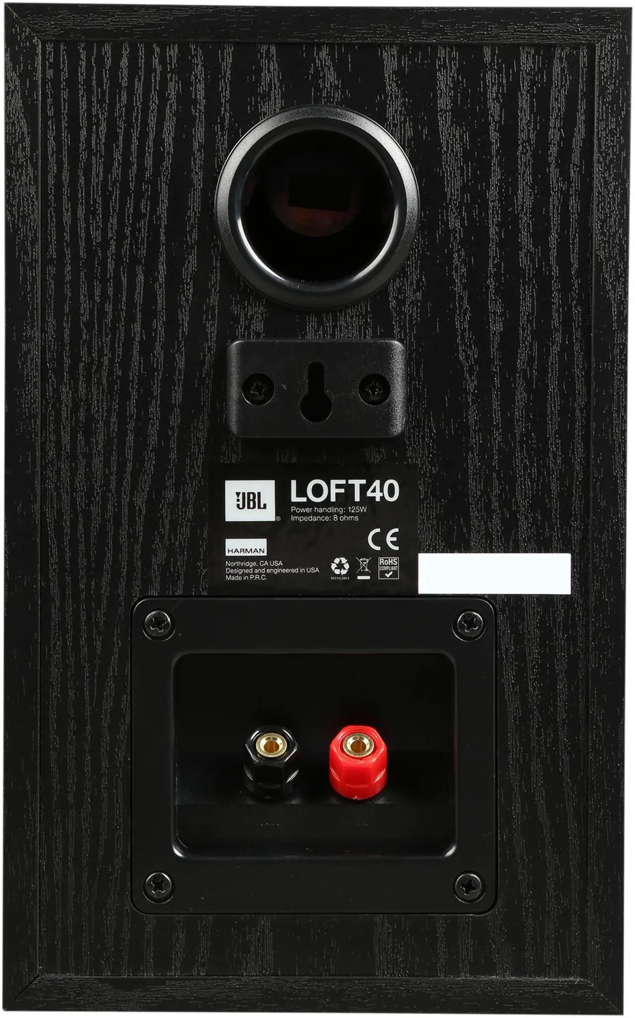 Alt view image 6 of 6 - JBL Loft 40 125-watt, 5-1/4" two-way bookshelf speakers