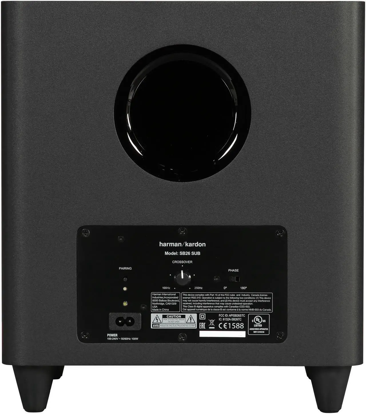 Alt view image 10 of 12 - Harman Kardon SB 26 Advanced Soundbar with Bluetooth and Powered Wireless Subwoofer