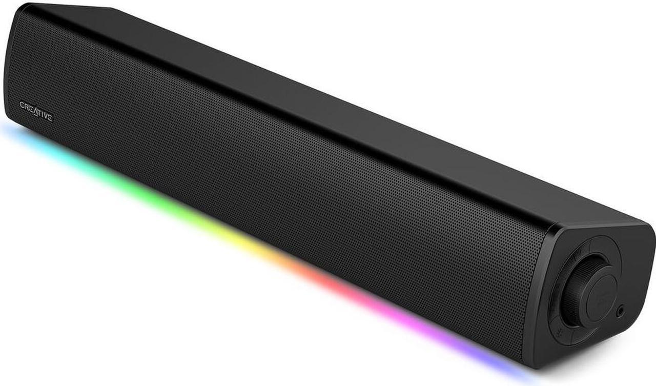 Alt view image 4 of 4 - Creative Labs Sound Blaster GS3 Compact Gaming Soundbar  51MF8465AA000