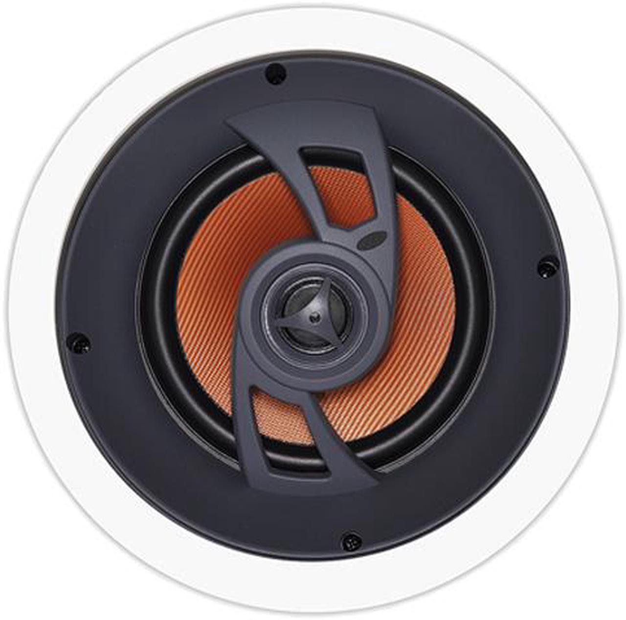 OSD Audio ICE-660 6.5" Angled LCR In-Ceiling Speaker, Single, White