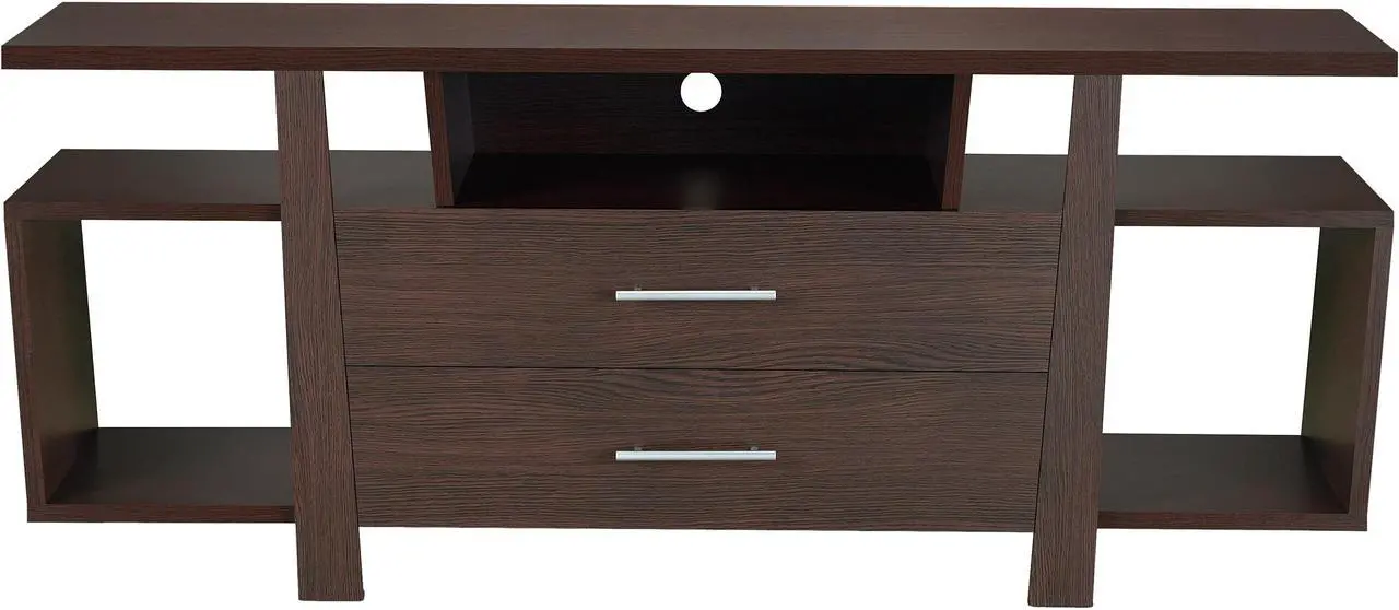 Main image of Furniture of America Lolo Modern Wood 59-Inch TV Stand in Espresso