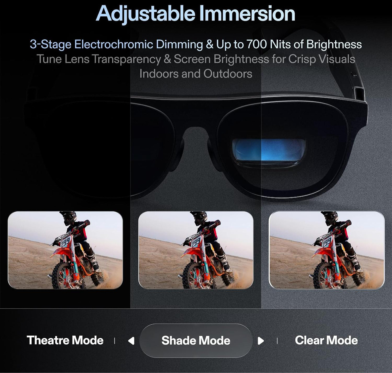 Open Box: XREAL One Pro AR Glasses, 57 Degree FOV X Prism, Sony Micro-OLED 120Hz, X1 Chip, 3ms Latency, Sound by Bose, Size M (IPD 57-66mm) - Newegg.com - Open Box condition - Image 15