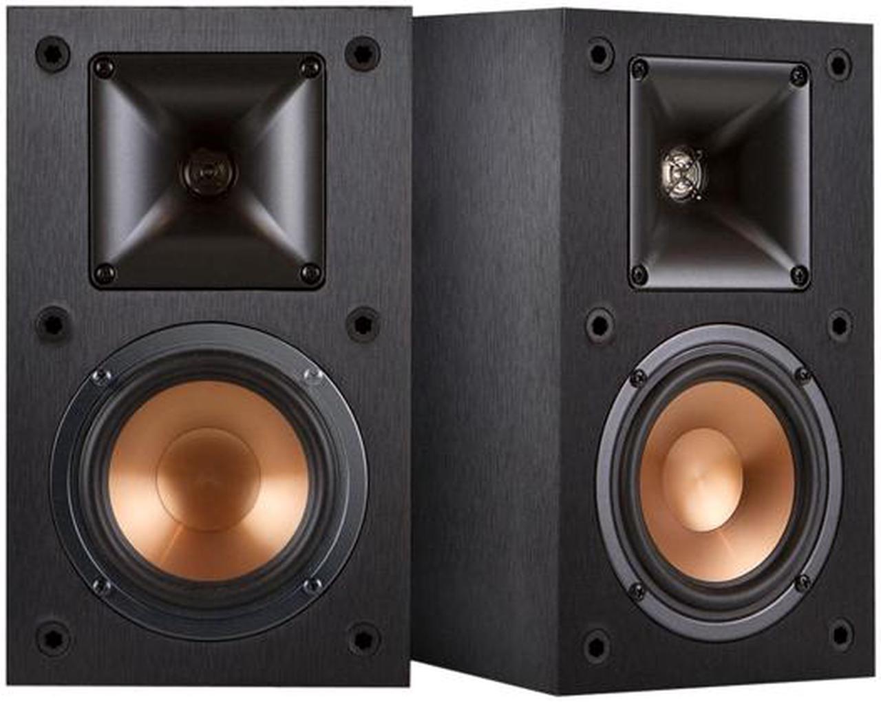 Alt view image 6 of 7 - Klipsch Certified Factory Refurbished R-14M Black Monitor Speakers (Pair)
