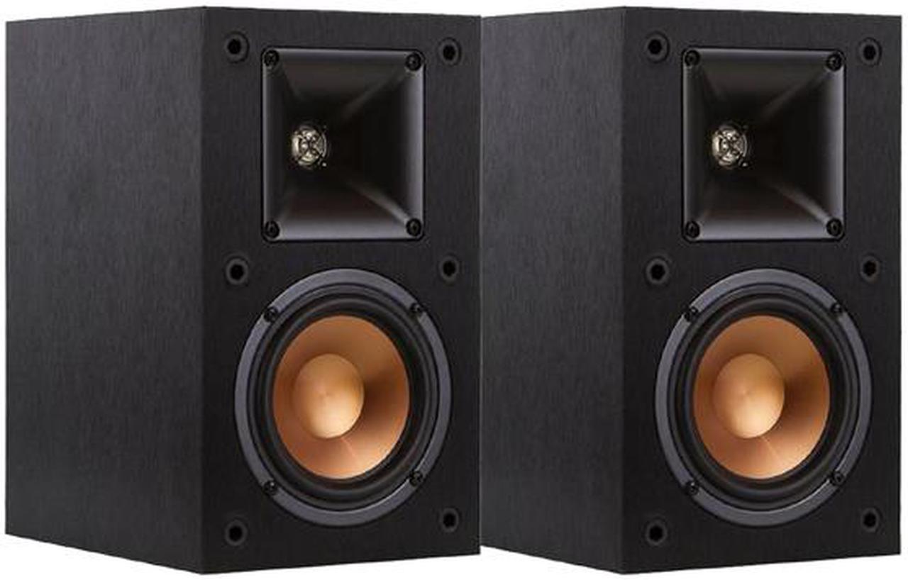 Alt view image 7 of 7 - Klipsch Certified Factory Refurbished R-14M Black Monitor Speakers (Pair)