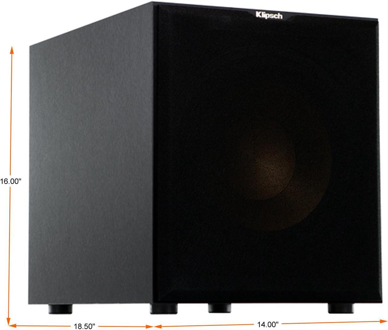 Alt view image 3 of 6 - Klipsch R-12SW Reference 12-Inch Powered Subwoofer - Black