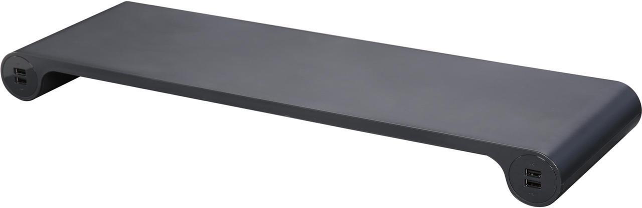 Alt view image 6 of 9 - Quirky PSPBP-BK01 Spacebar POP Monitor Stand and 6-Port USB Hub