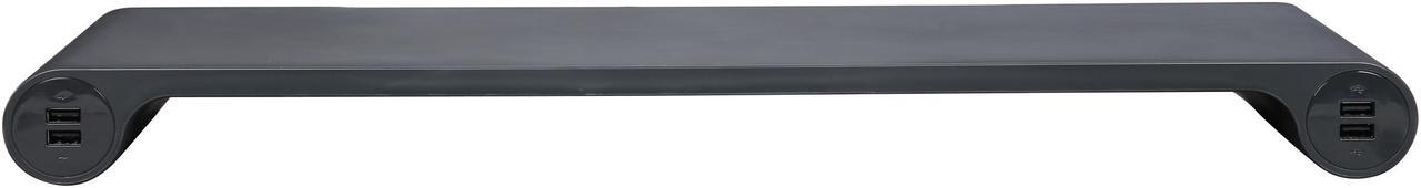 Alt view image 7 of 9 - Quirky PSPBP-BK01 Spacebar POP Monitor Stand and 6-Port USB Hub