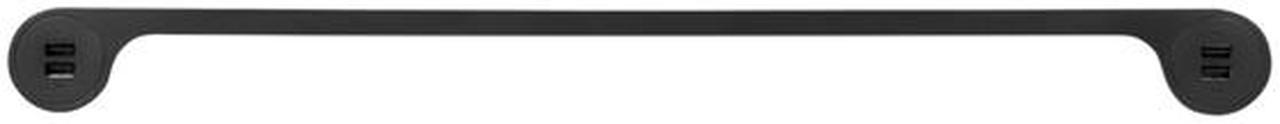 Alt view image 5 of 9 - Quirky PSPBP-BK01 Spacebar POP Monitor Stand and 6-Port USB Hub